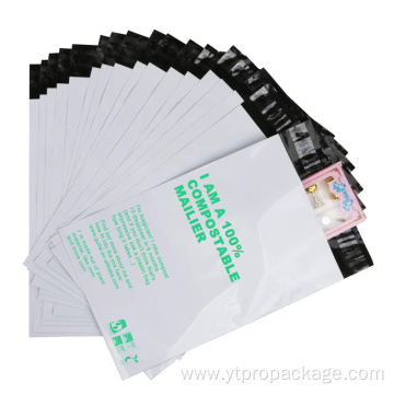 biodegradable custom printed logo poly mailer bags